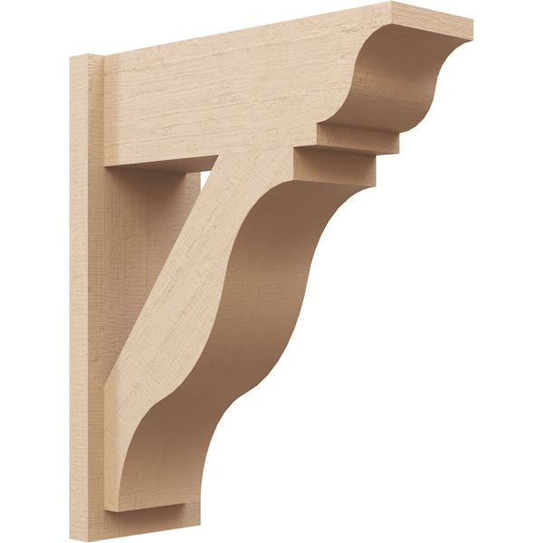 Ekena Millwork 7 1/2-in W x 20-in D x 24-in H Funston Trad Rough Cedar Woodgrain TimberThane Outlooker, Primed Tan OUTUR075X20X24FST04RCPR - main
